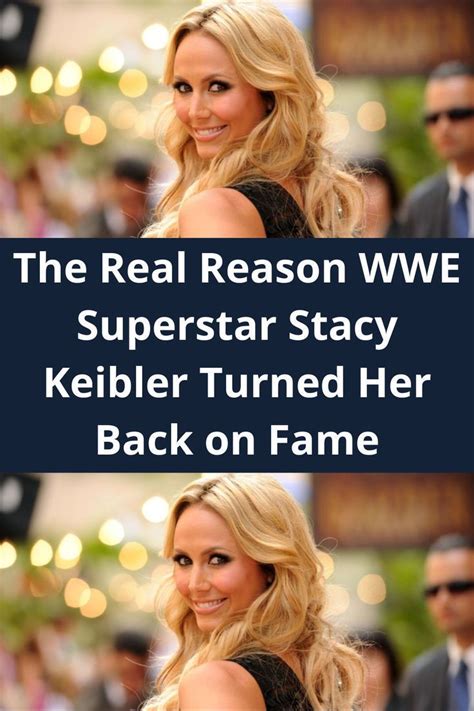 stacy keibler playboy|The Real Reason You Dont Hear From Stacy Keibler Anymore